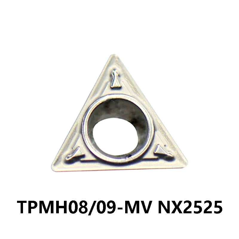 TPMH080202-MV TPMH080204-MV TPMH090204-MV NX2525 مخرطة القاطع 100% الأصلي كربيد إدراج TPMH 080204 090204 سيرميت للصلب