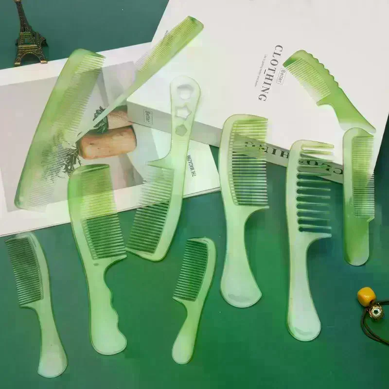 10PCS Plastic Hair Combs Set Anti-static Massage Hair Brush Hairdressing Colorful Hairdress Salon Styling Traveling Accessories
