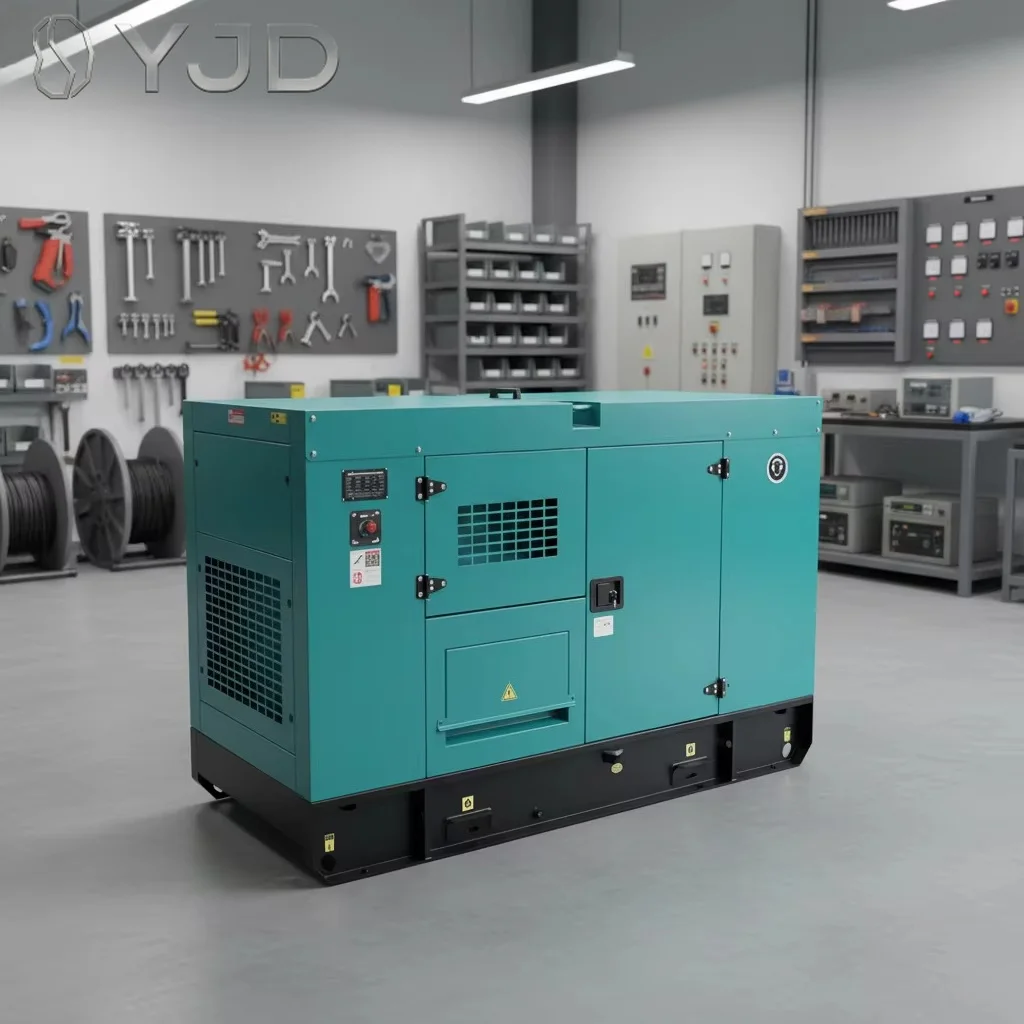 20 Kva 25kva Open Silent Diesel Generator Portable Diesel Generators Factory Price 30kva 38kva 16kw 20kw 24kw 30kw