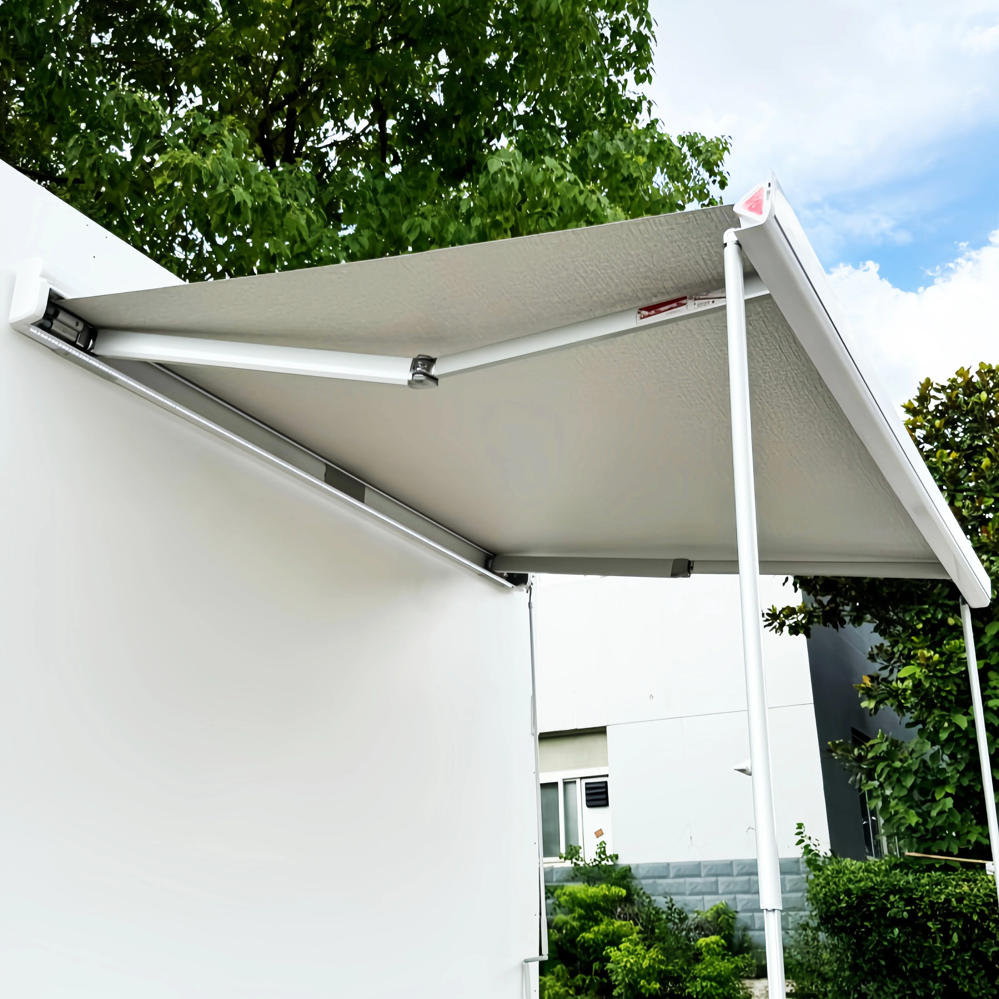 

Maygood RV Parts Side-mounted 6.0*2.5M Manual Type Awning With High Quality Aluminum Shell for RV Caravan Motothome