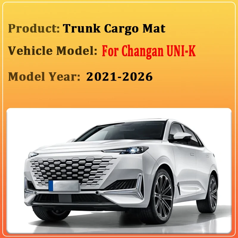 Car Trunk Cargo Mats For Changan UNI K 2026 Accessories 2021-2025 Anti-dirty Storage Pad Cushion Boot Carpet Auto Accessories