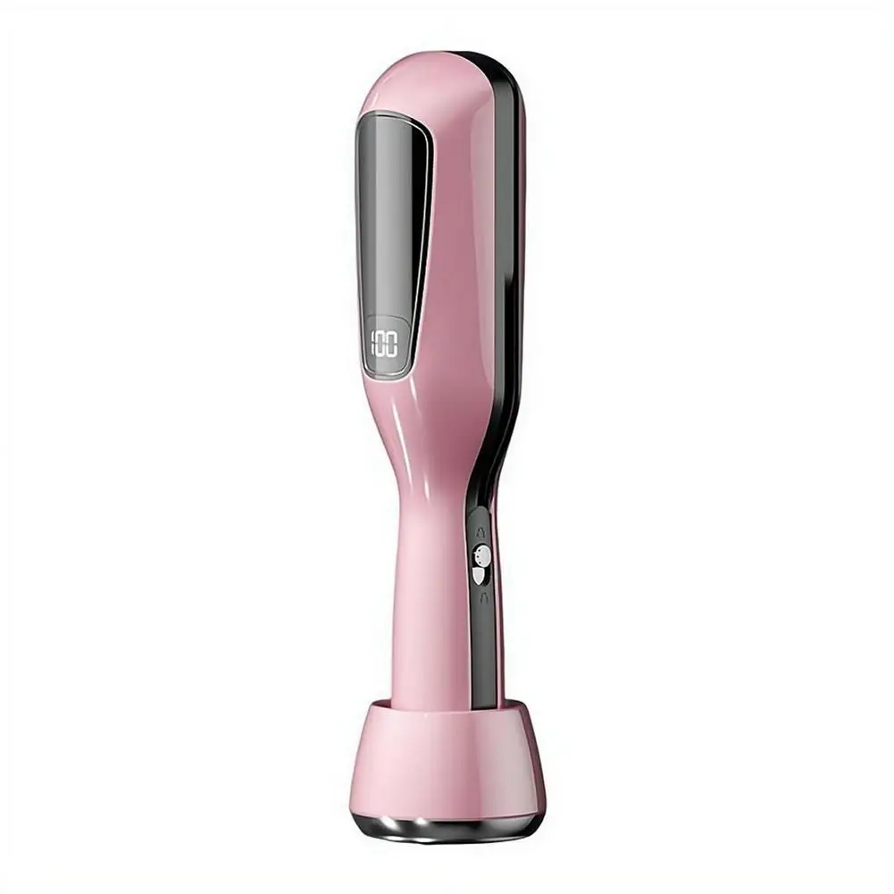 USB Charging Wireless Hair Ends Trimmer Split Remover LCD Digital Display Negative Ions Smooth Hair Straightener Hair Care - view 6
