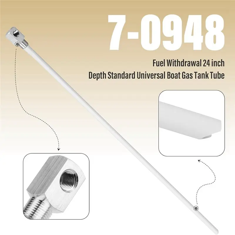Fuel Withdrawal Tube For Boat Gas Tank 7-9048 12