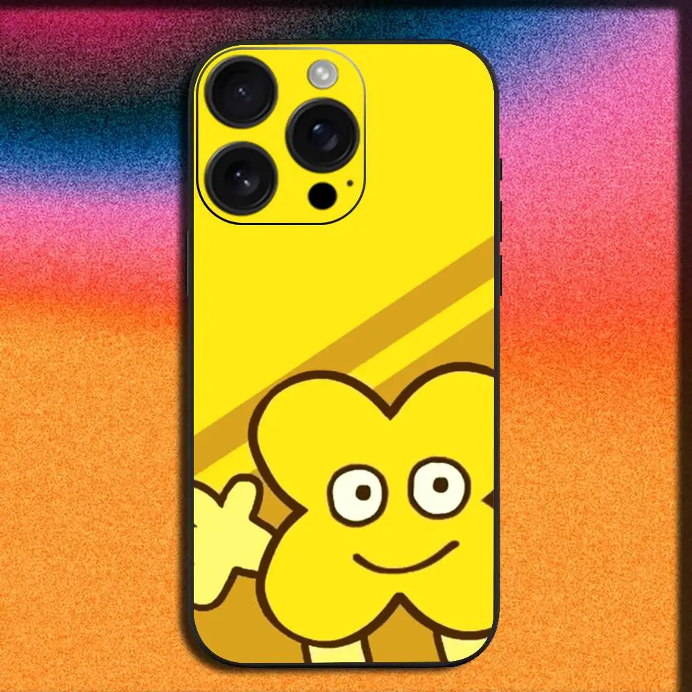 B-Bfdi 배틀 포 드림 아일랜드 아이폰 케이스 (아이폰 17, 16, 15, 14, 13, 12, 11, Pro, Max, Plus, E, SE4, Air, Mini) 블랙 커버