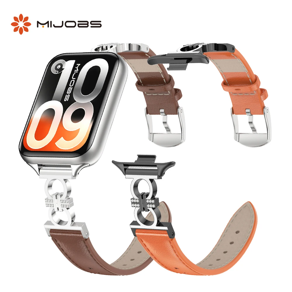 Watchband for Mi Band 10 Pro 9 Pro 8 Pro Strap for Xiaomi Smart Band 10 Pro Wristband Artificial Leather Mi 10 Pro Accessories