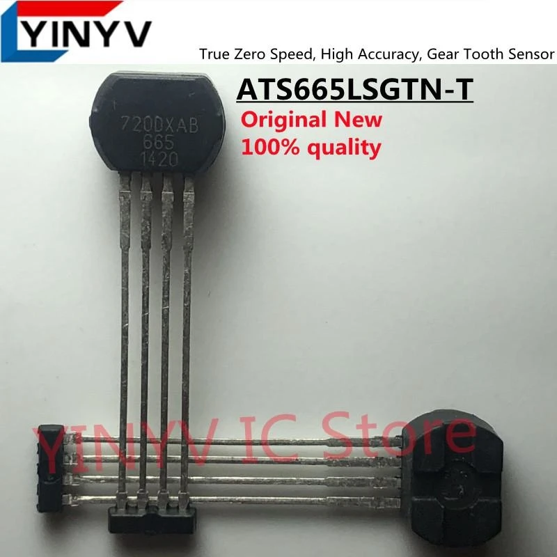 1-5PCS ATS665LSGTN-T 665 ATS665LSGTN ATS665 SIP-4  True Zero Speed, High Accuracy, Gear Tooth Sensor  Original New 100% quality