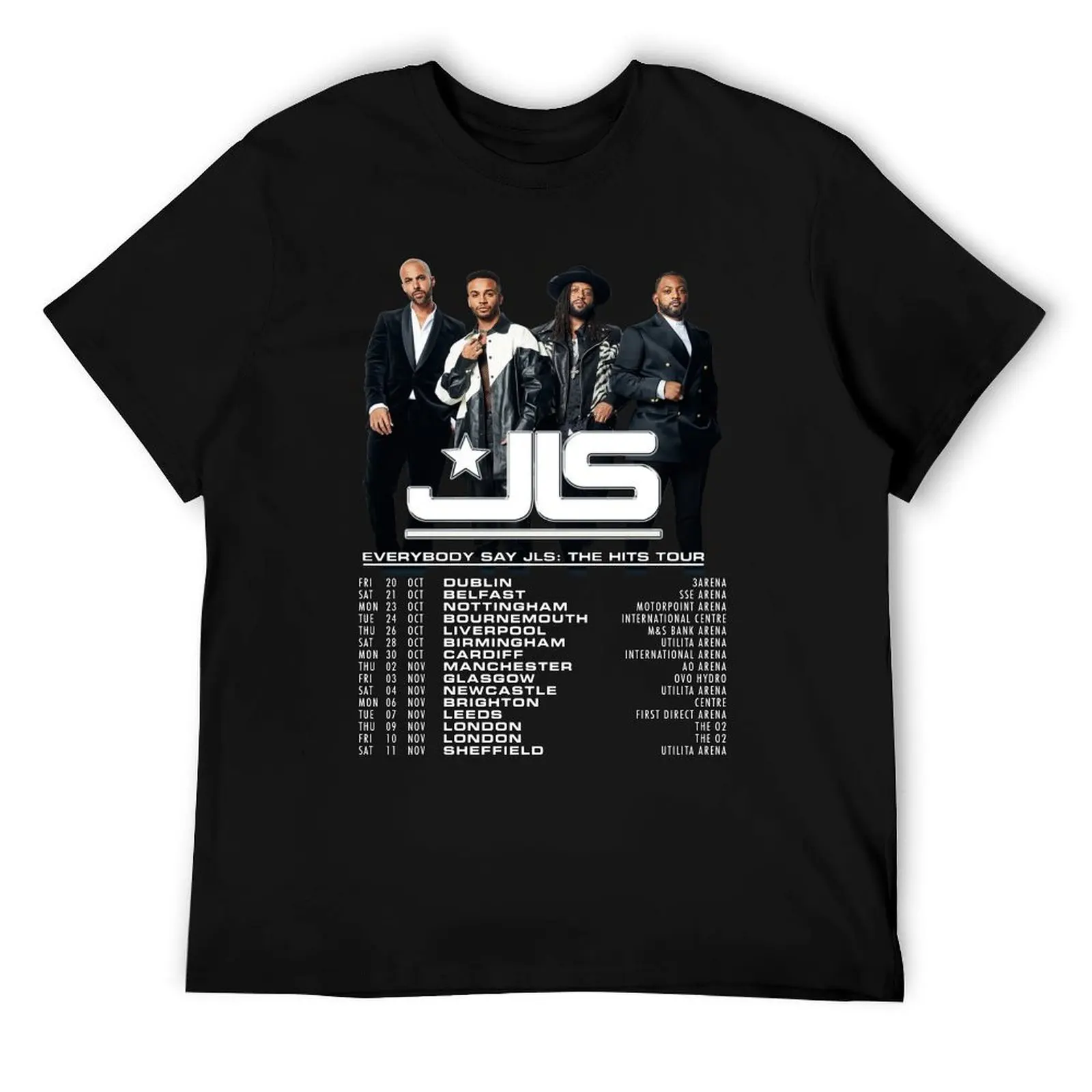 

jls band retro T-Shirt mens graphic t shirts t shirts for man slim fit T-Shirt