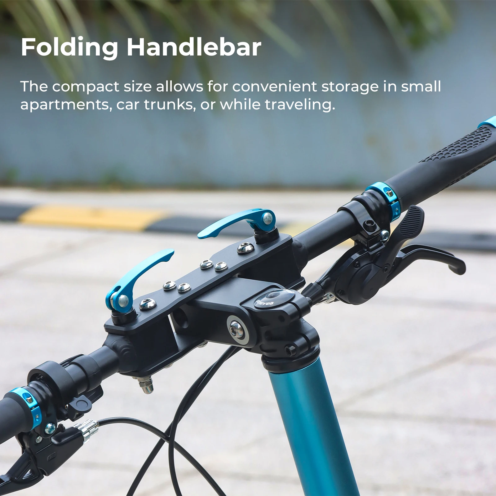 12Inch Foldable Bicycle 7 Speed Disc Brake Ultralight Portable Adult Men\'s Bike to Travel Work Fold Bicycle with Shock Handlebar