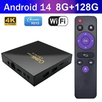 Q96 Max Android 14 Smart TV Box Allwinner H313 compatible con 4G Wifi HD 4K 1080P 8GB 128GB reproductor multimedia 3D TV Box Set Top Box IPTV