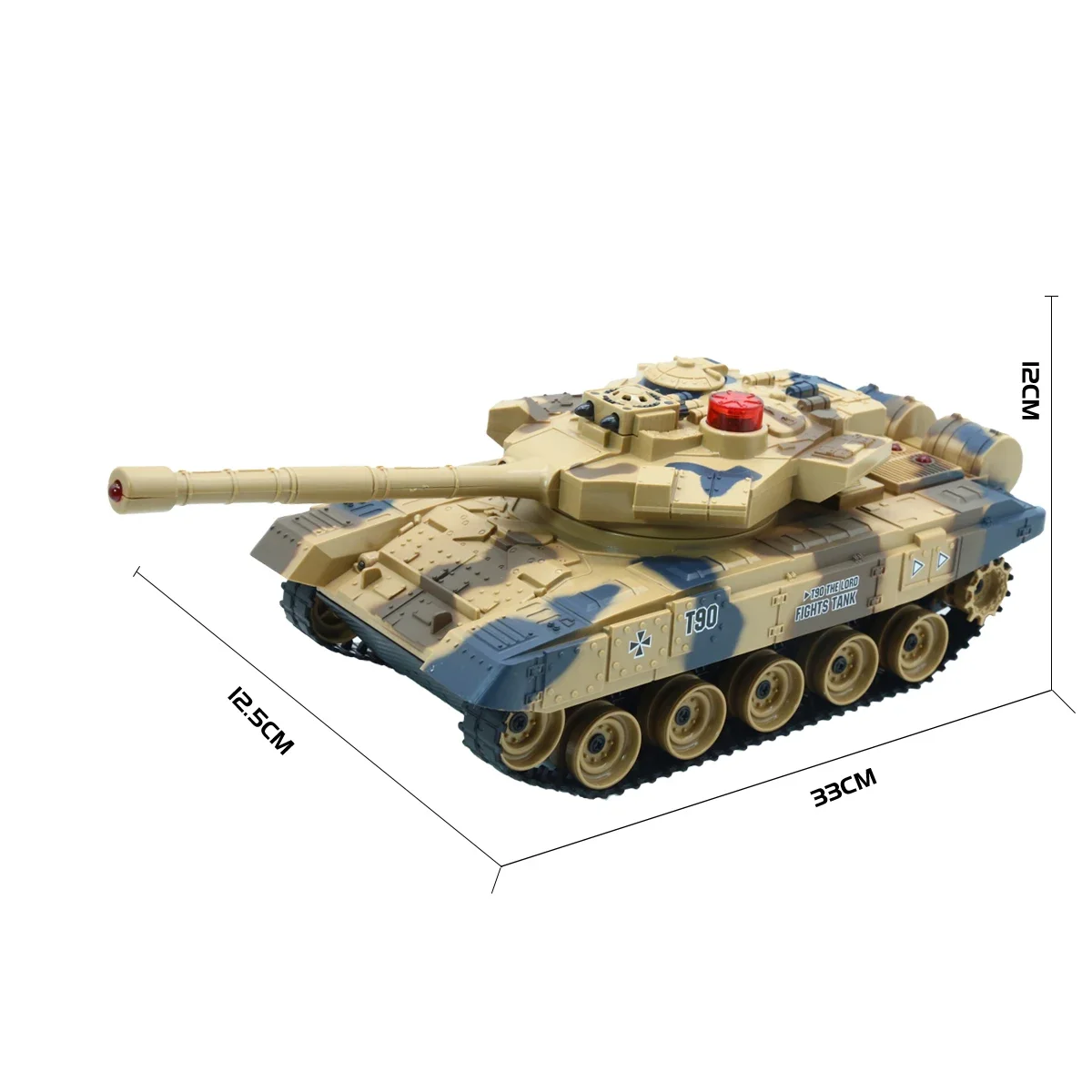 1/24 Maßstab RC Tanks Fernbedienung T90 Russland Kriegs panzer 2,4g Funks teuerung Indoor Outdoor Jungen Spielzeug für Kinder Festival Geschenk