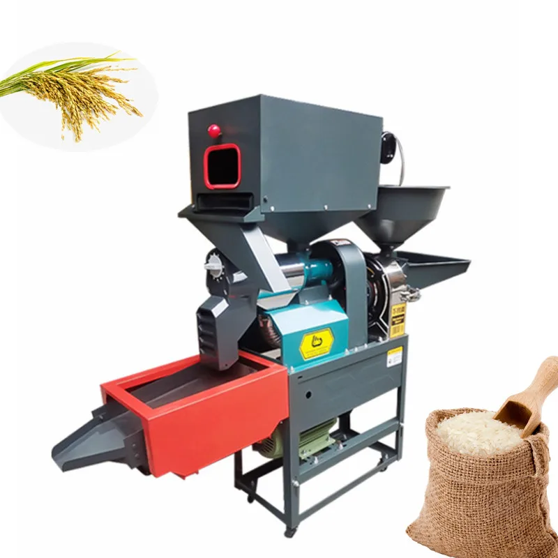 Rice Huller and Milling Machine with Vibrating Screen/ Paddy Rice Husk Removing Machine Grinding Machine