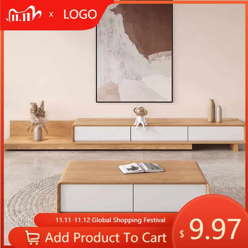 

Деревянный шкаф для телевизора в гостиную, мобильный напольный модный Скандинавский современный напольный стенд для телевизора, стильная мебель для дома в стиле фернсеер, ранг MQ50DS