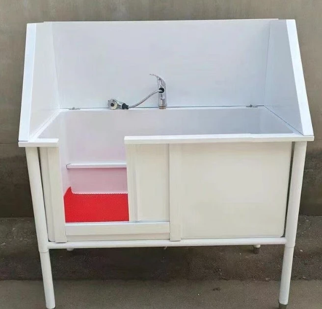 

Хорошая цена, складная ванна для ухода за домашними животными из нержавеющей стали, экологически чистая ванна для собак, силиконовый пластик для кошек, подарок для чистки домашних животных