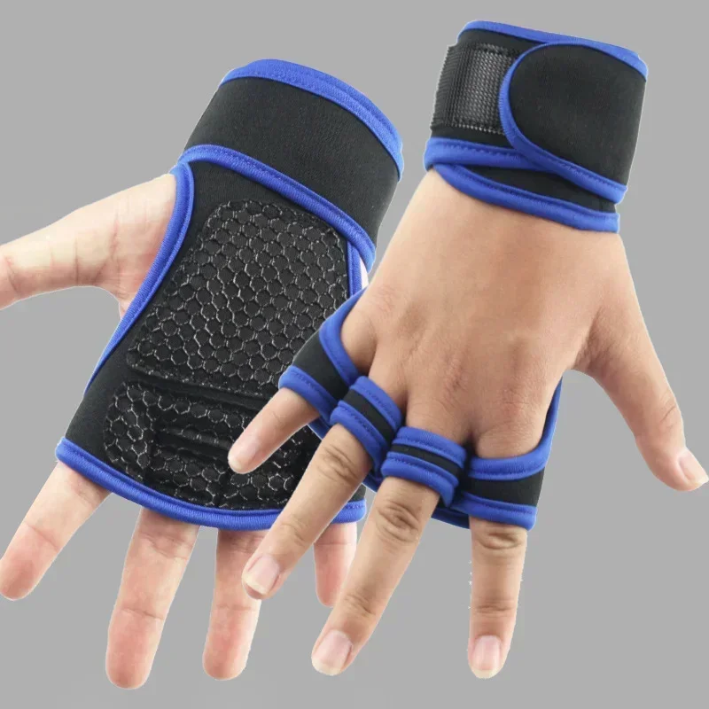 Hand Wrist Palm Protector Gloves Weightlifting Training Gloves for Men Women Fitness Sports  Cycling  Gymnastics Gym Gloves