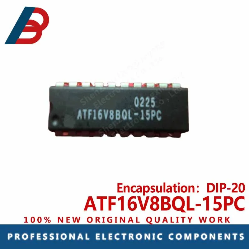 10PCS   ATF16V8BQL-15PC package DIP-20 high-performance flash programmable logic