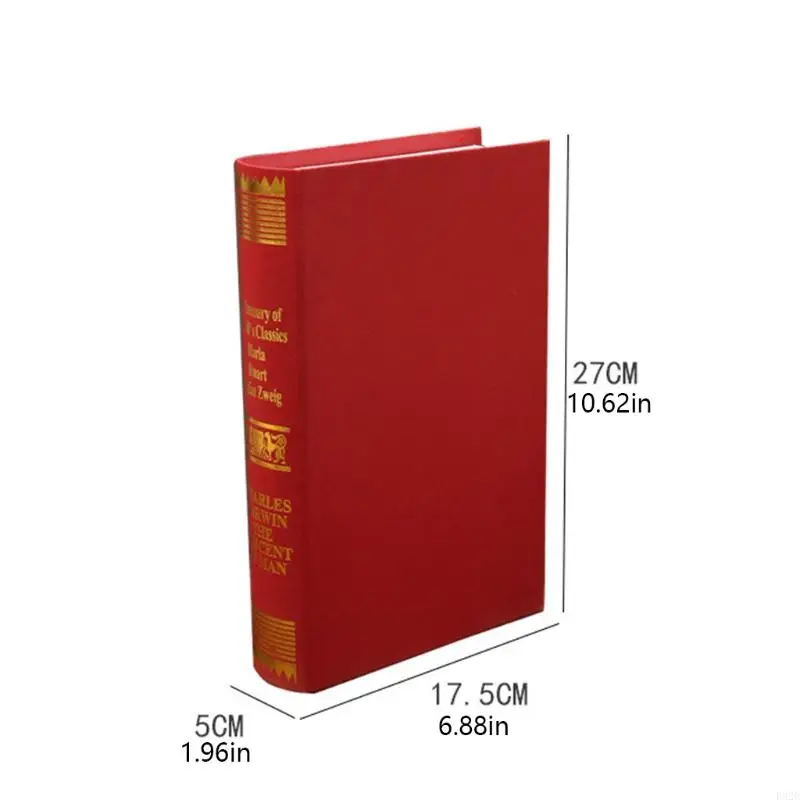 F92C Европейский стиль ретро искусственная книга антикварная имитация ноутбука модель украшения