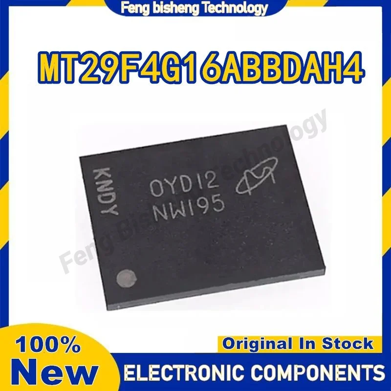 MT29F4G16ABBDAH4-IT:D VFBGA-63 IC MCU رقاقة 100% جديد وأصلي في المخزون