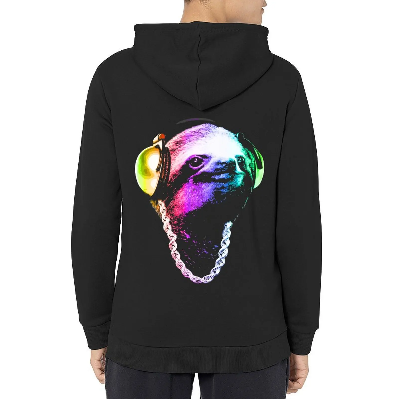

Sloth (Rainbow B-Boy Style) Hoodie autumn clothes men clothing mens clothing blouse new hoodies and sweatshirts