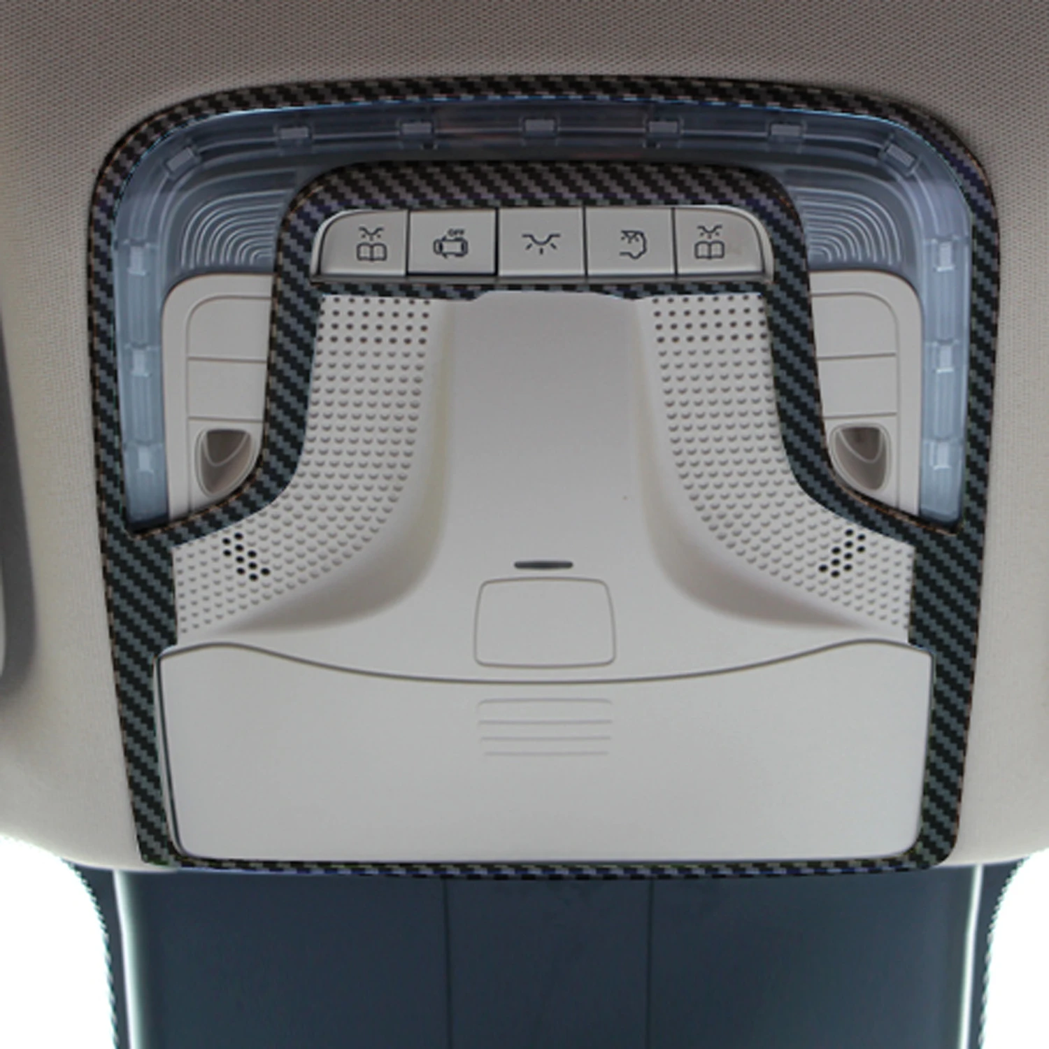 

Fit for Mercedes-Benz Vito W447 2014-2024 ABS Plastic Interior Front Roof Reading Light Cover Trim