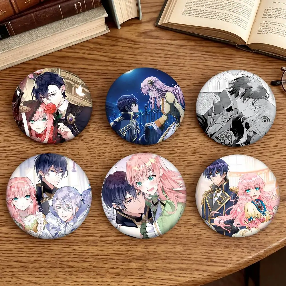 Anime 7th Time Loop Rundes Abzeichen Kreative Brosche Kleidung Rucksack Accessoires Anstecknadel
