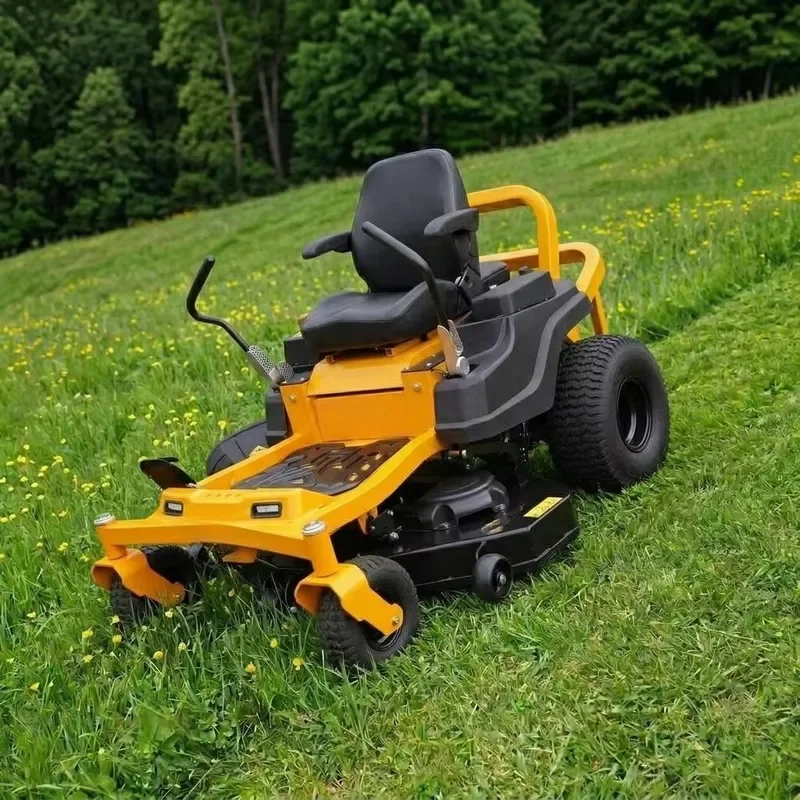 Premium Zero Turn Ride-On Lawn Mower with Bagging Collection System | Precision Cutting for Golf Course & Sports Field