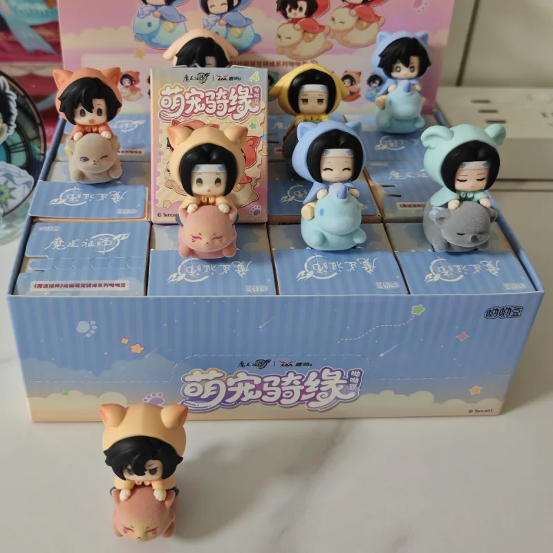 

Оригинальная серия Mo Dao Zu Shi Cute Pet Ride Affinity Blind Box Wei Wuxian Lan Zhan Mini Toys Mystery Box Аниме Фигурка Модель Подарок