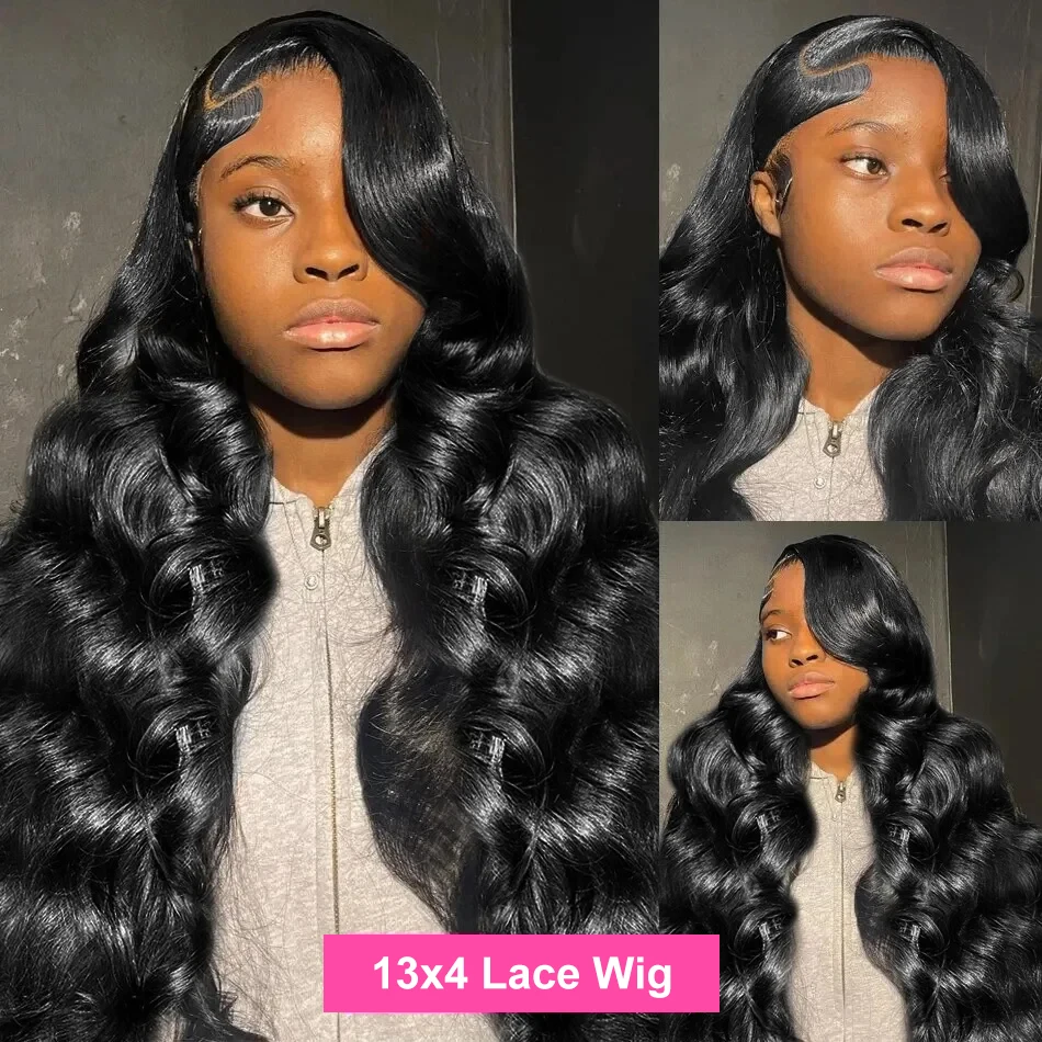 30 40 Inch Straight Transparent 13x6 Hd Lace Frontal Human Hair Wigs 250 Density Brazilian Remy 13x4 Lace Front Wigs For Women