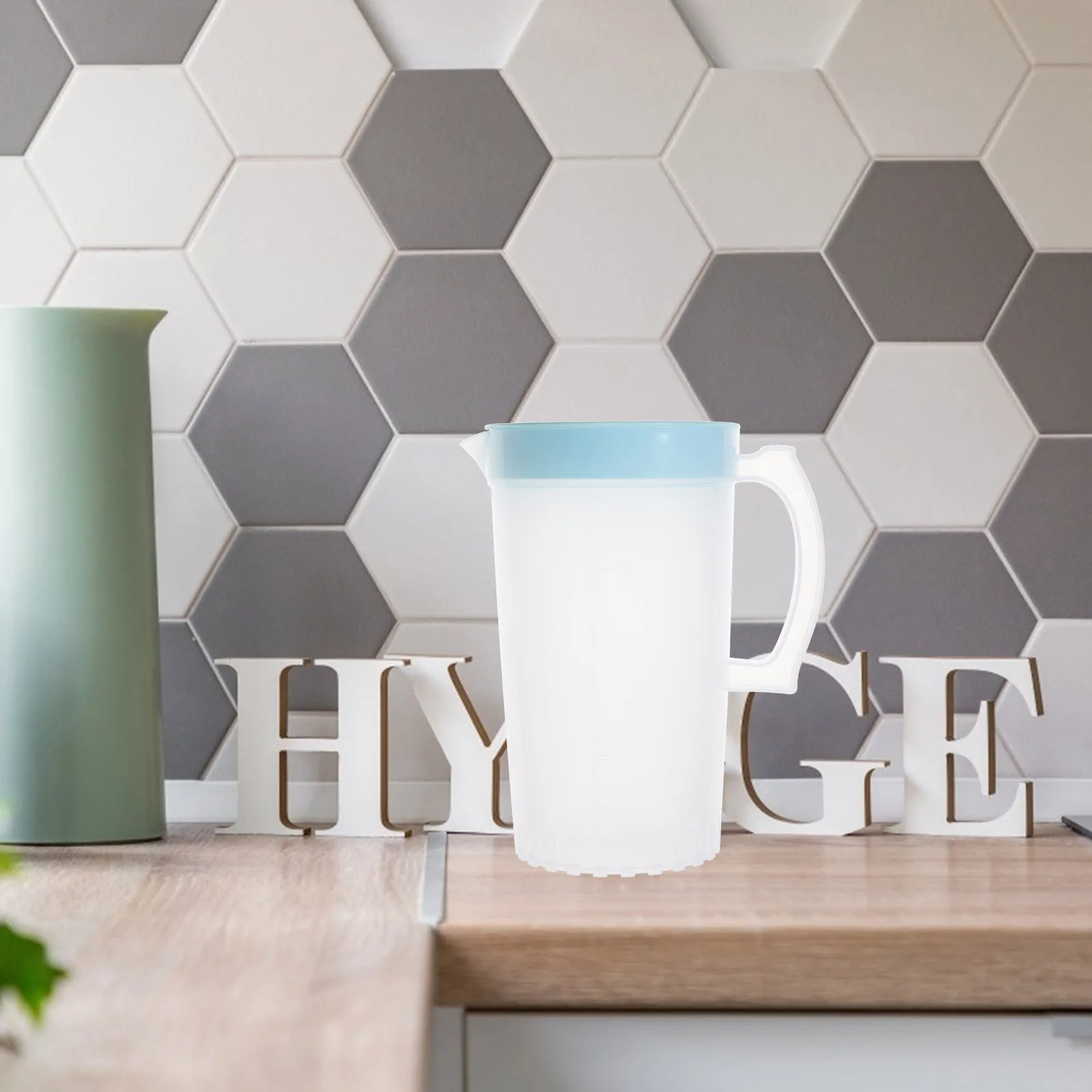 

2000Ml Large Capacity Cold Water Jug Food Safe Portable Juice Pot Heat Resistant Beverage Container For Home Kitchen Bar Outdoor