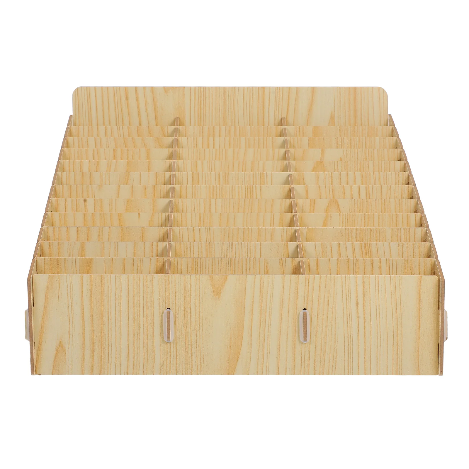 

Wooden Mobile Holder 12 Grids Phone Storage Box Meeting Room Desk ganizer Smooth Lightweight Tidy Cell Phone Case