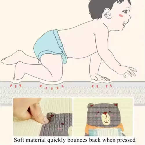 5 sizes to choose Baby Crawling Play Mats Non-toxic High-quality EPE Baby Activity Gym Carpet Baby Game Children's Safety Rug - Image 5