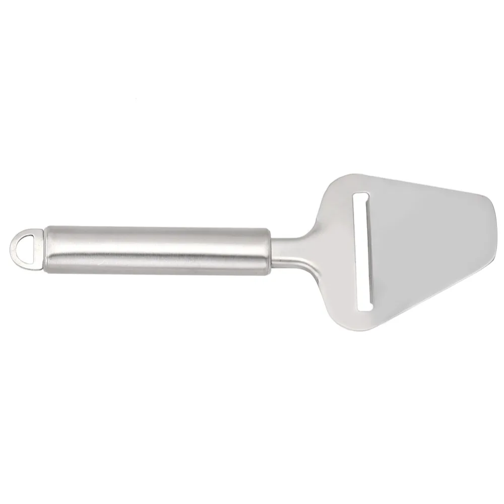 2PCS Stainless Steel Cheese Slicer Long Handle Non-Slip Cheese Plane Hanging Loop Easy Clean Cheese Shaver Dessert Making