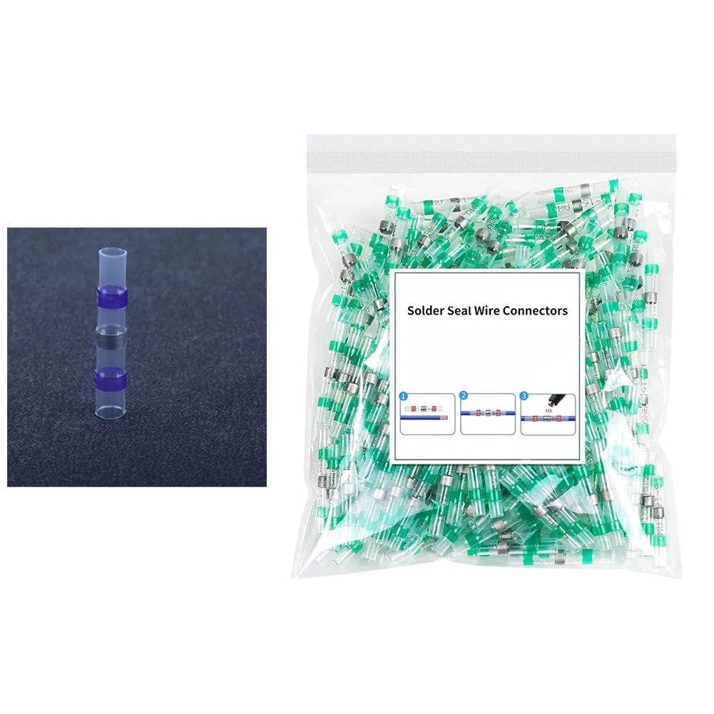Heat Activated Waterproof Wire Connectors for Reliable Electrical Splices in Outdoor and For Marine Environments