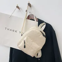 Mini Womens Backpacks Trend Nylon Female Bag Small School Bags White Rucksack For Teen Girls Fashion Casual Backpack 5