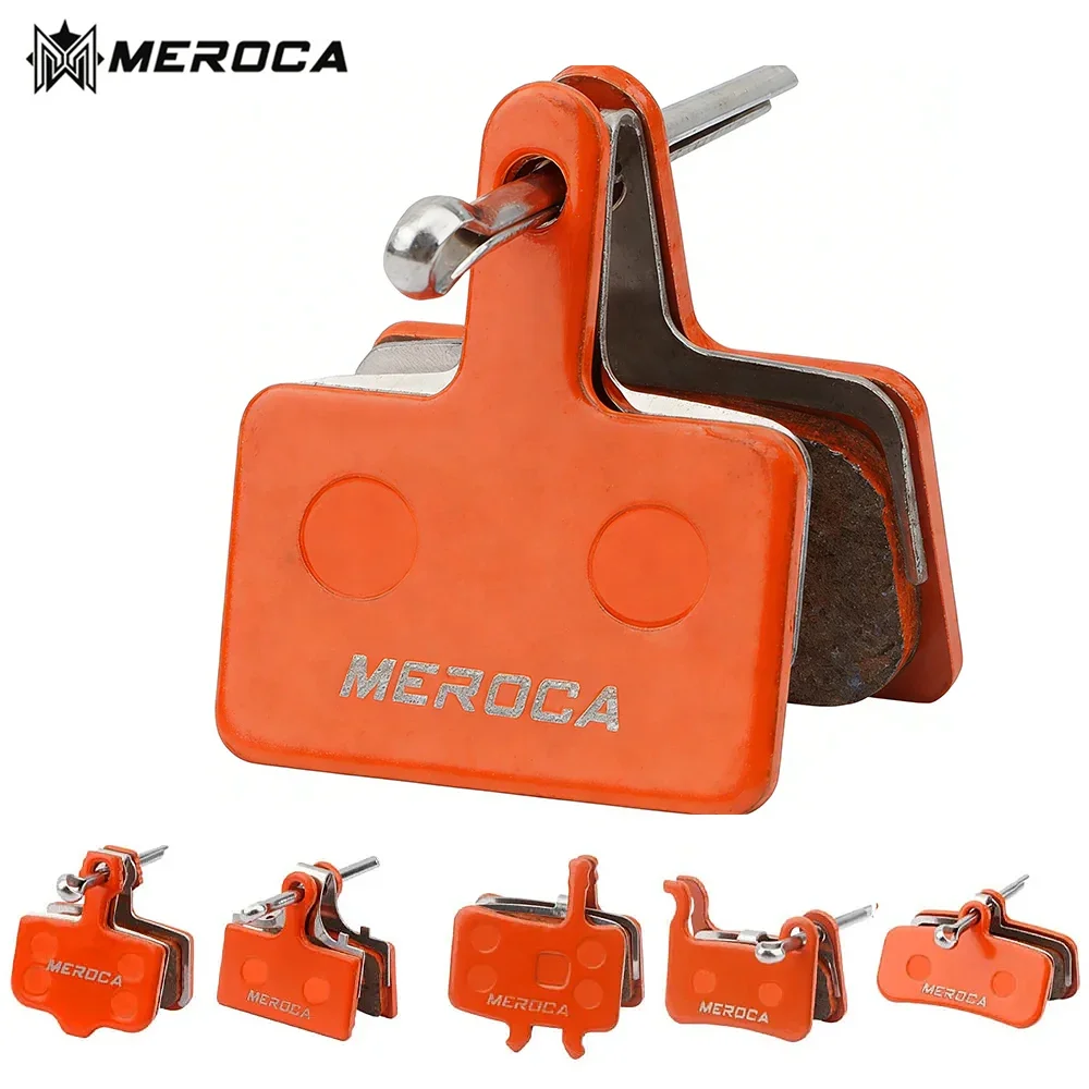 

Тормозные колодки MEROCA Resin для велосипедов Shimano MT200, M375, M445, BB5, HB100, гидравлические дисковые тормоза для горных велосипедов.