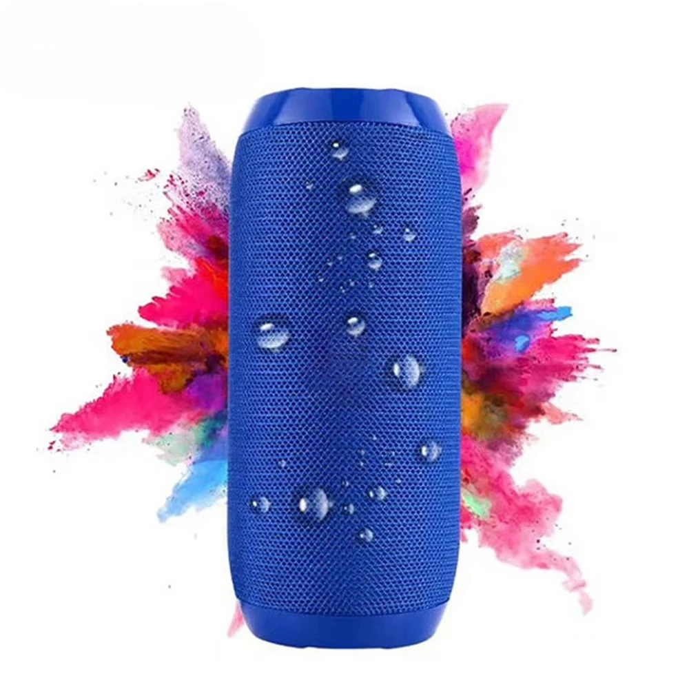 Online Portable Speakers Wireless Woofer Waterproof Outdoor USB Speakers Support AUX TF Subwoofer Speakers