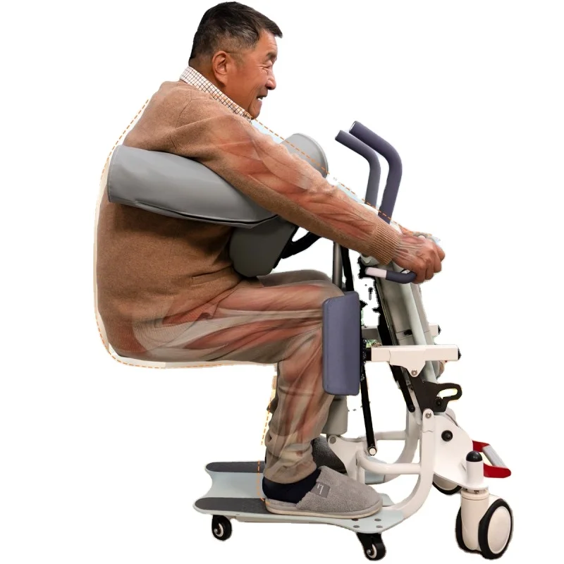 Electric Lifting Machine For Elderly People With Disabilities Move Wheel Nursing Patient Transfer Lift Commode Chair For Elderly