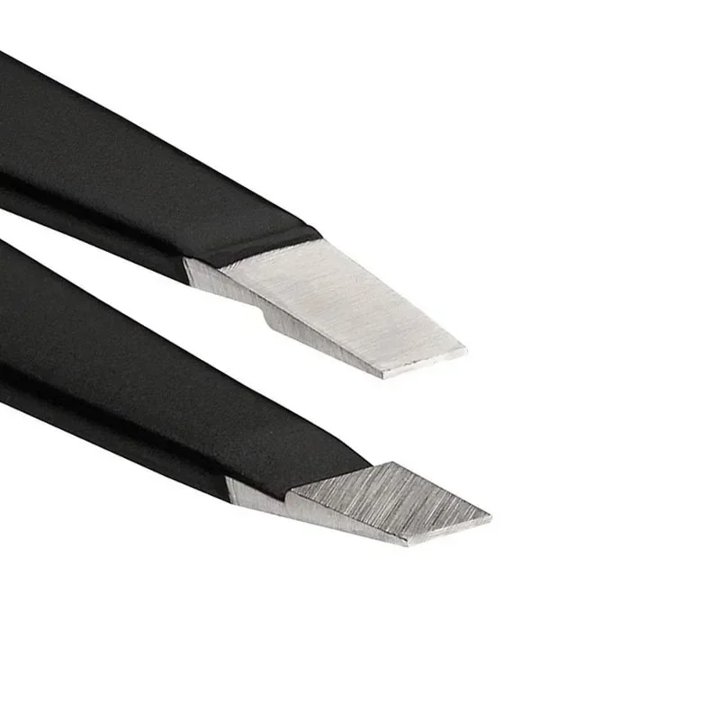 Tondeuse à sourcils, pince d'extension de cils, pince à épiler les cheveux, pince à sourcils en acier inoxydable, outils de beauté de maquillage pour femmes, 1 pièces