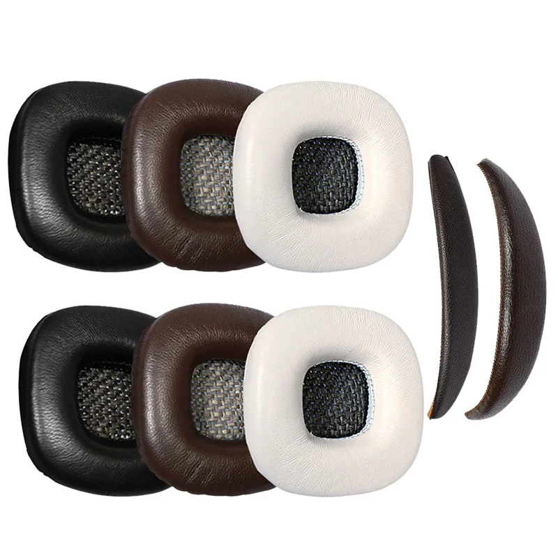 Replacement Ear Pads Top Headband Earpad Cushions For Marshall Major I/II 1/2 Bluetooth Wireless/Wired Headphones