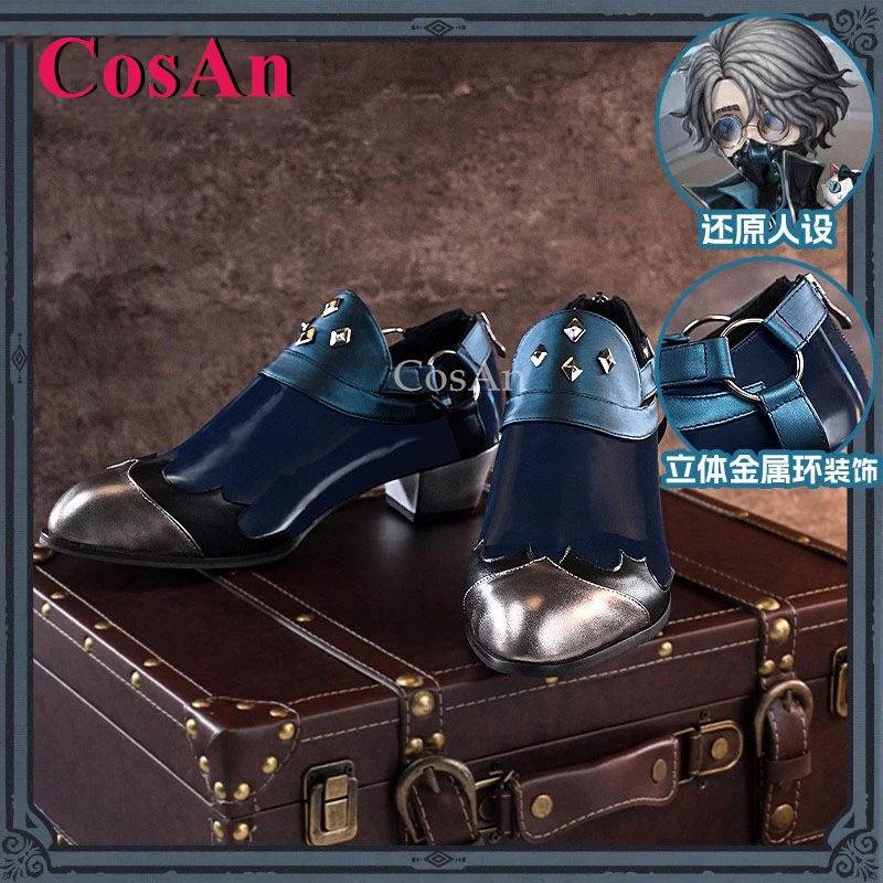 

CosAn Game Identity V Embalmer/Aesop Carl Cosplay Universal Fashion Chatoyance Skin Shoes Daily Wear Role Play Used 36-43 Size