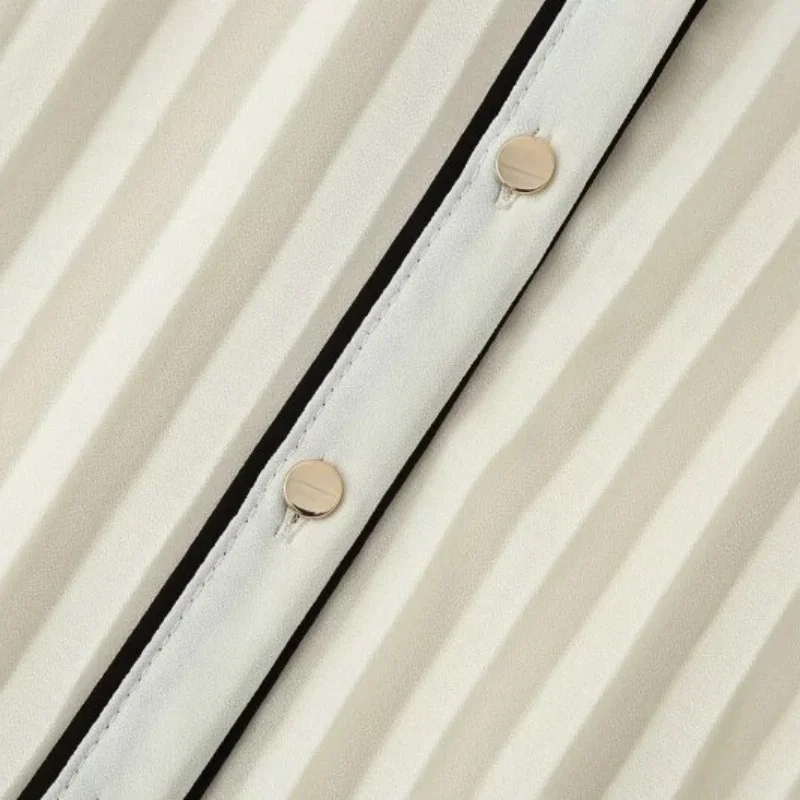 Chaleco sencillo liso para mujer, abrigo sin mangas de verano con cuello en V, conjunto de falda larga, prendas de vestir transpirables de estilo francés, ropa de oficina para mujer