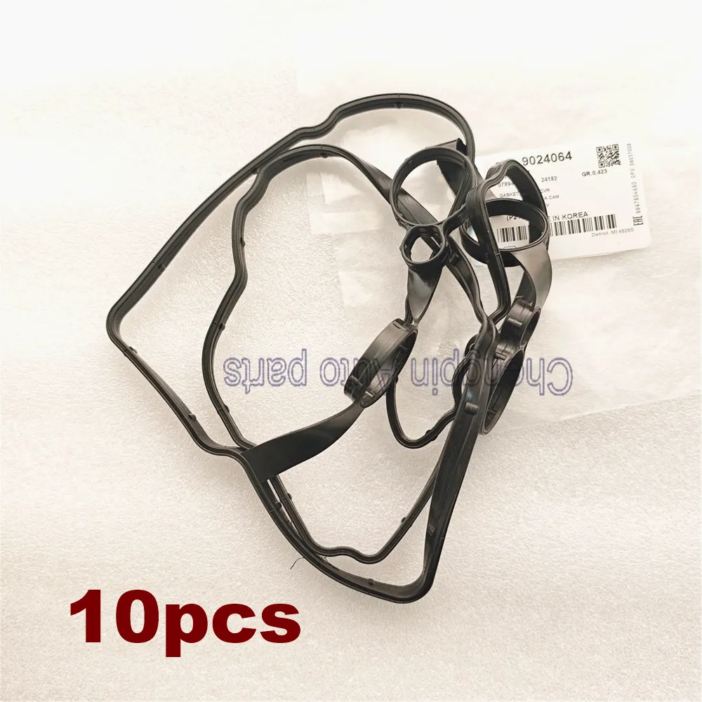 10X 9024064 Engine Rocker Valve Cover Gasket Seal For Chevrolet Sail CS3 Aveo SJ1  2010-2014 2015 1.2L 1.4L