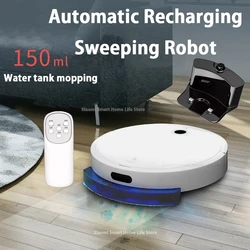 ZM005B-Robot de barrido súper silencioso con Control remoto, aspiradora de limpieza de Recarga Automática 5 en 1, 2000PA, regalo para hombre perezoso, nuevo