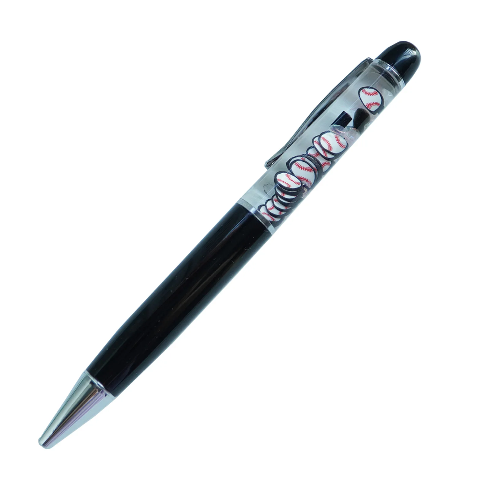 Baseball Fun Pens Cute Floater Floating Liquid Writing Journaling Office Pen Novelty Gag Gifts