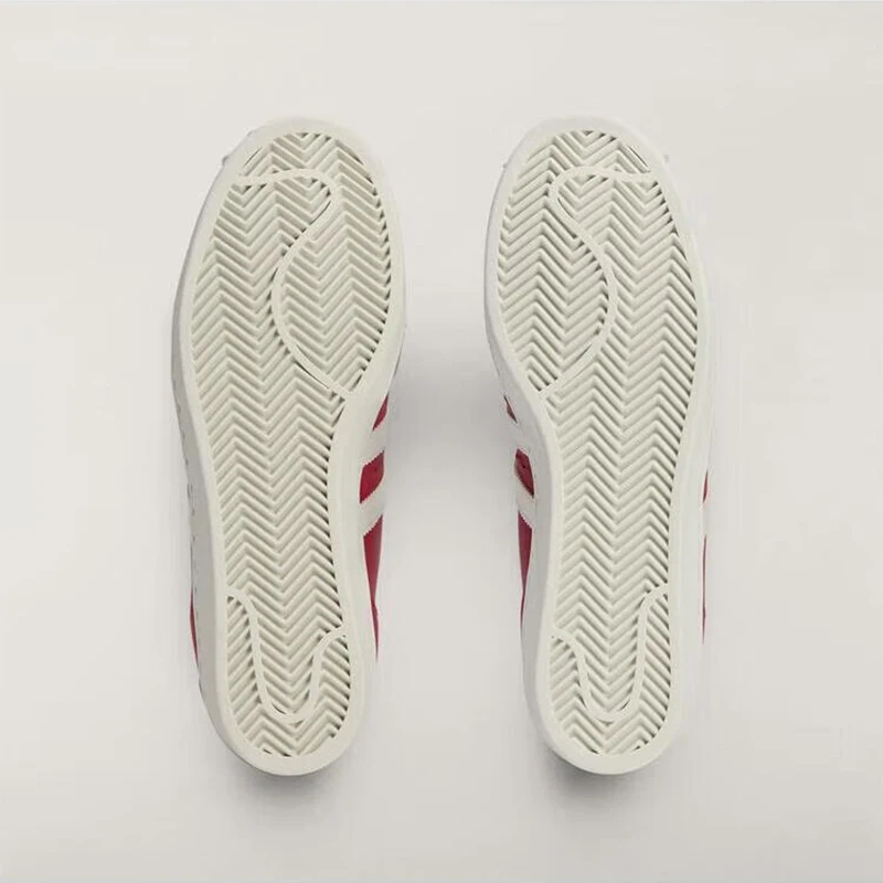 Adidas Authentic Three Leaves Women's Comfortable Fashionable Wear-Resistant Casual Shoes JP6518