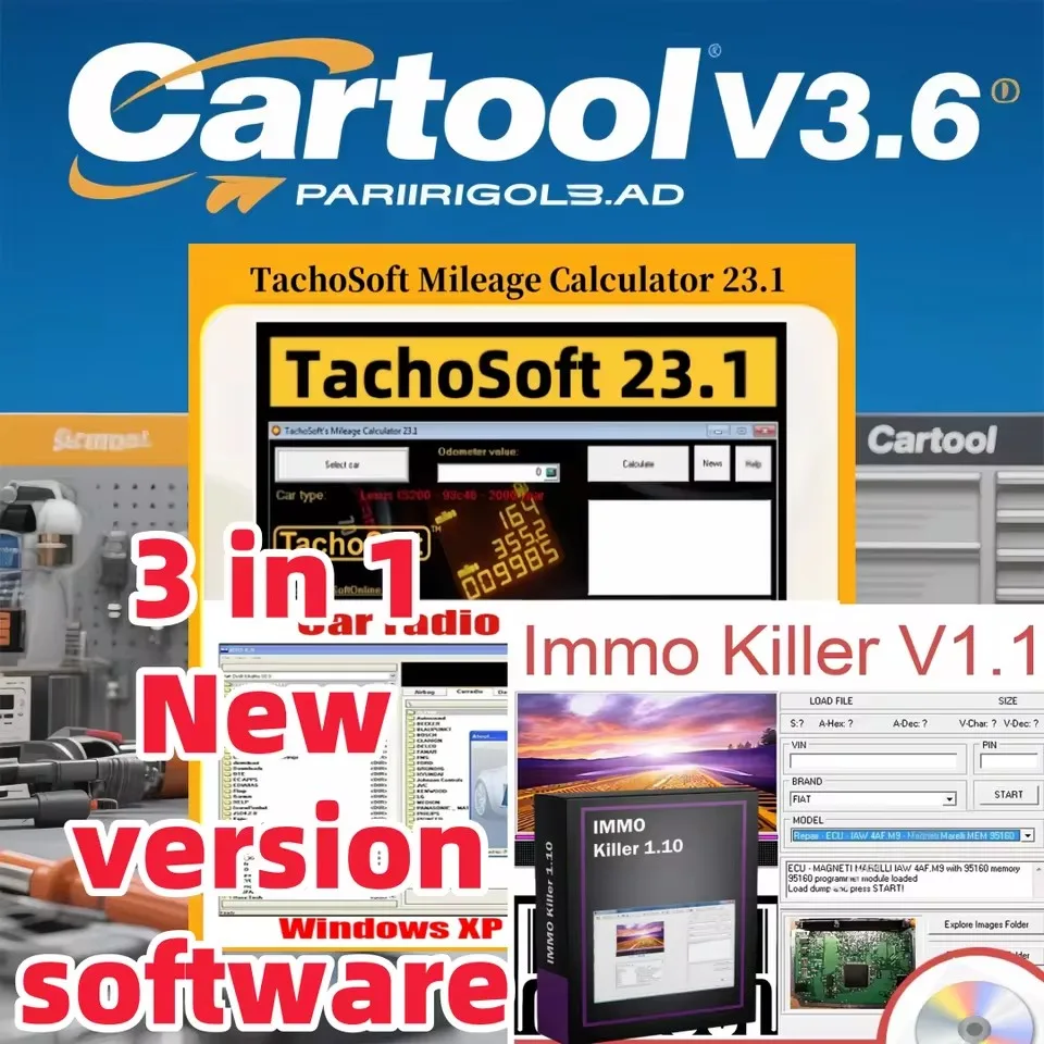 

TachoSoft Mileage Calculator 23.1 With License Digital Odometer + Calculatorsgarage software Tolerance Data 2009.2