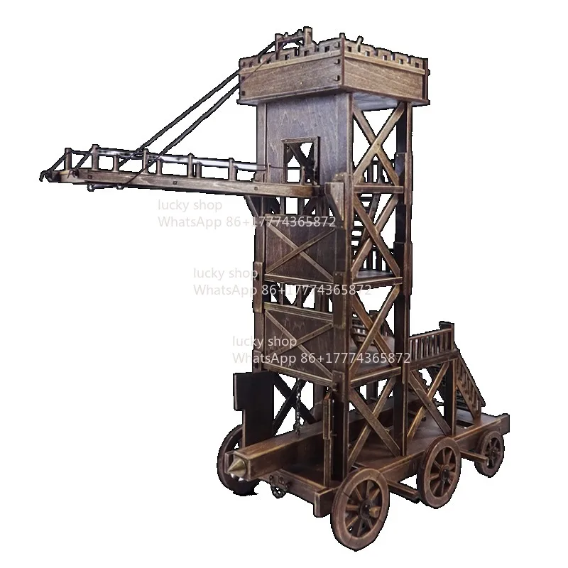 

Ancient Chariot Model Series - Siege Vehicle (Big Mac) DIY Set/Kit/Puzzle/Parent-Child Puzzle