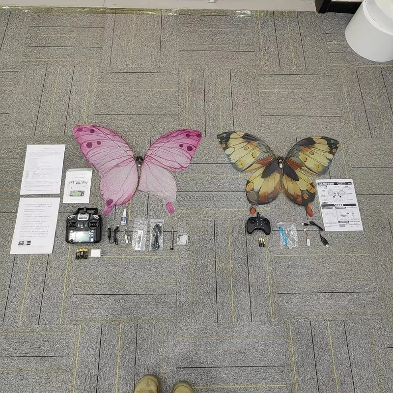 Bionic butterfly remote control flapping wing simulation remote control dynamic activity decoration