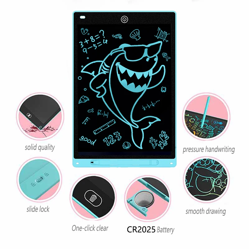 10 In Lcd Schrijven Tablet Tekening Speelgoed Educatief Speelgoed Voor Kinderen Verjaardag, Thanksgiving, Halloween, Pasen, Kerstcadeaus