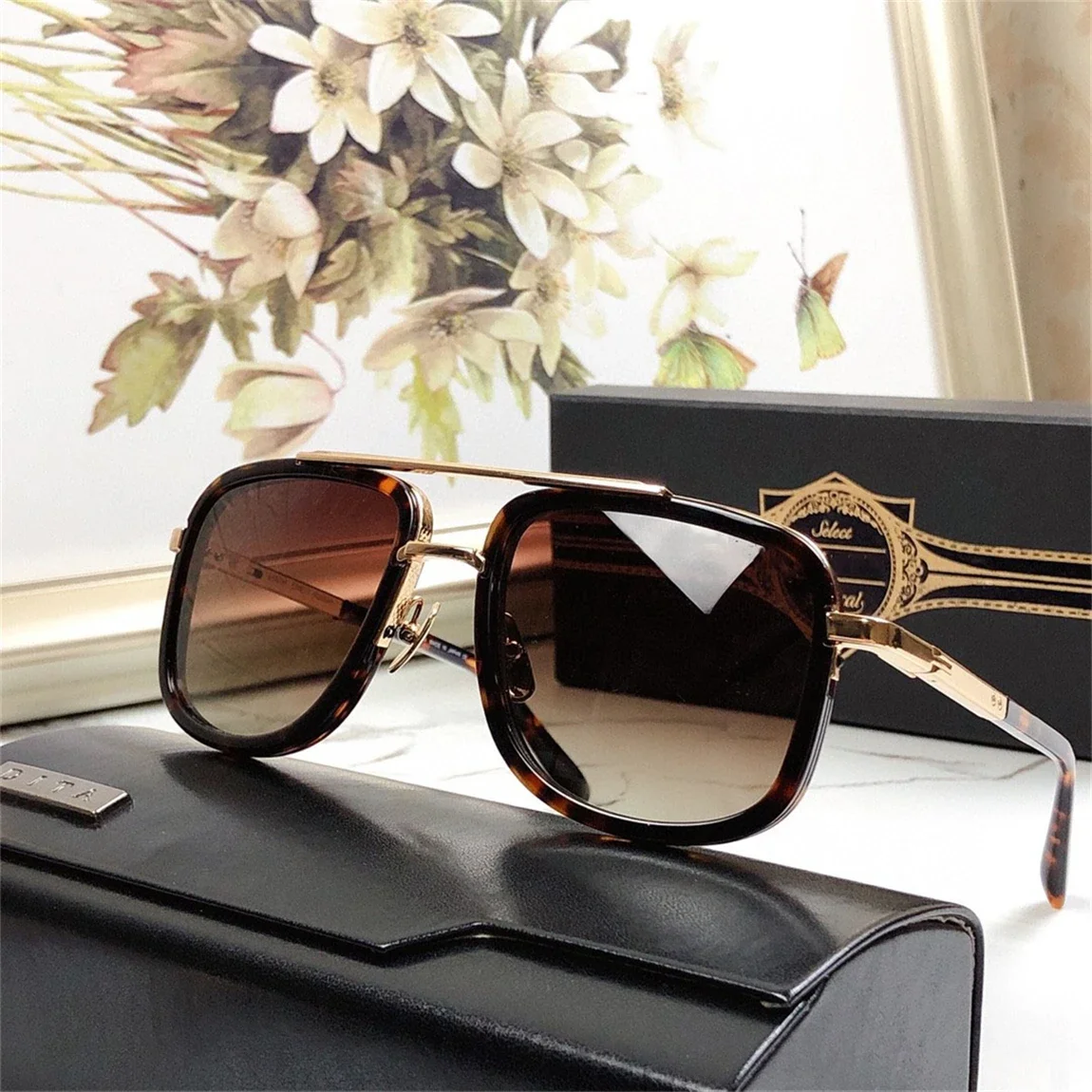 ADITA MACH ONE DRX20300 Luxury Mens and Womens Sunglasses Top Quality Designer Eyeglasses Acetate UV400 image 3