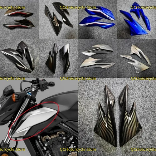 Accesorios para motocicleta, cubierta de marco embellecedor, tanque lateral delantero, ventilación de aire, carenado superior apto para Honda CB500F CB 500F 2016 2017 2018